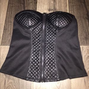 Say what! Black corset